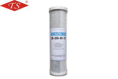 China Bens materiais alcalinos da tampa de PVC do filtro em caixa de água de um CTO de 10 polegadas fornecedor