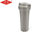 China Anel-O dobro alojamento de filtro da água de 10 polegadas com o produto comestível PP material fábrica