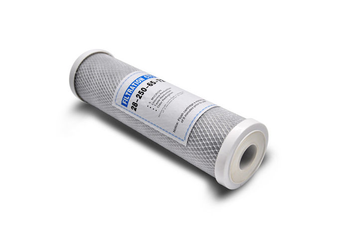 Bens materiais alcalinos da tampa de PVC do filtro em caixa de água de um CTO de 10 polegadas