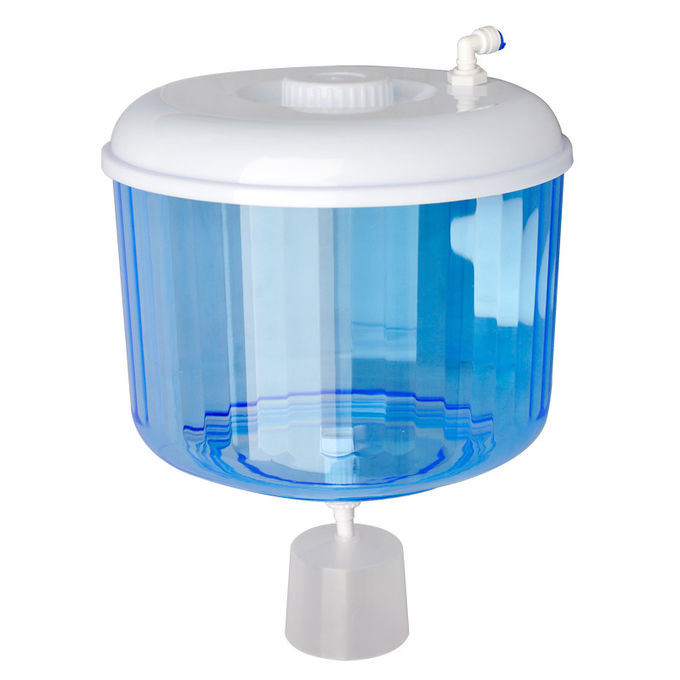 Garrafa plástica 8L do potenciômetro direto da água mineral do encanamento para o sistema do filtro de água