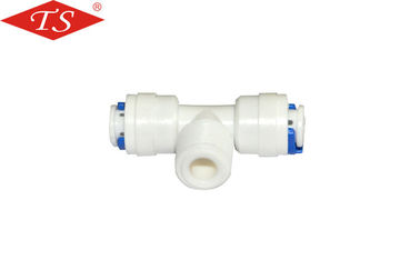 China Junção de T K6044 plástica dos acessórios do purificador da água da prova do escapamento sem porca fornecedor