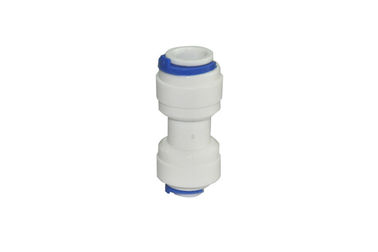 Forma rápida reta plástica branca do igual do conector K1564 com 1/4&quot; 3/8&quot; poro do tubo fornecedor
