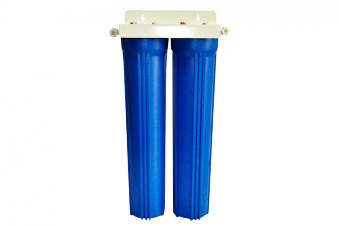 20" filtro de água da fase do dobro parte a aparência azul da cor da pressão 32kg máxima