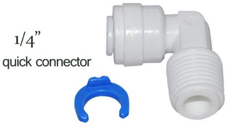 1/4" Encaixe-conector rápido do RO da água Fitting/K4044/K4042 do RO do cotovelo para o purificador da água do RO