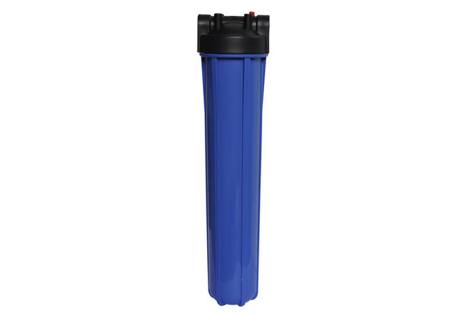 Alojamento de filtro azul de pouco peso, alojamento de filtro plástico da água para do RO a filtragem pre